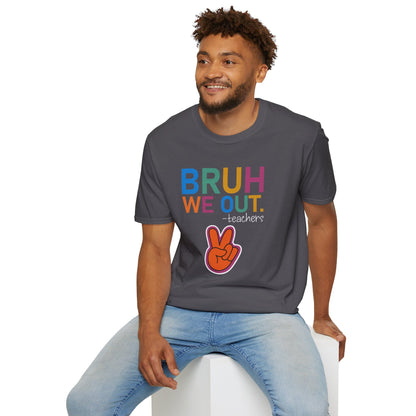 Bruh We Out! Unisex Softstyle T-Shirt