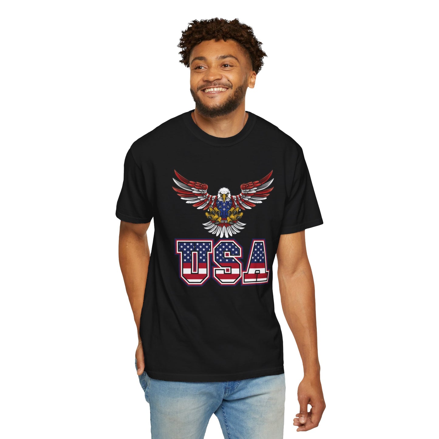 Eagle Unisex Garment-Dyed T-shirt