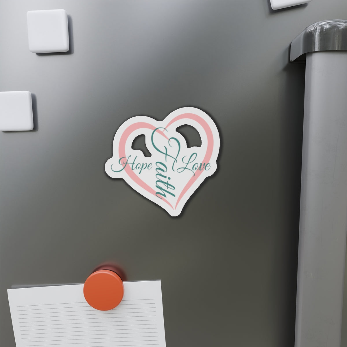 Faith Hope Love Magnet