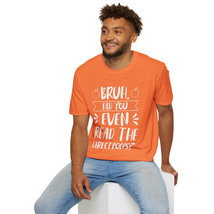 Bruh Teacher Softstyle T-Shirt