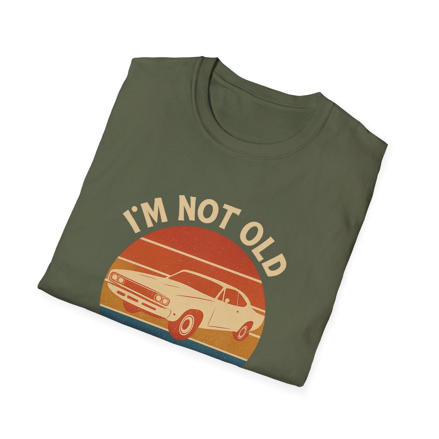Vintage Car Classic Unisex T-Shirt - "I'm Not Old, I'm A Classic"