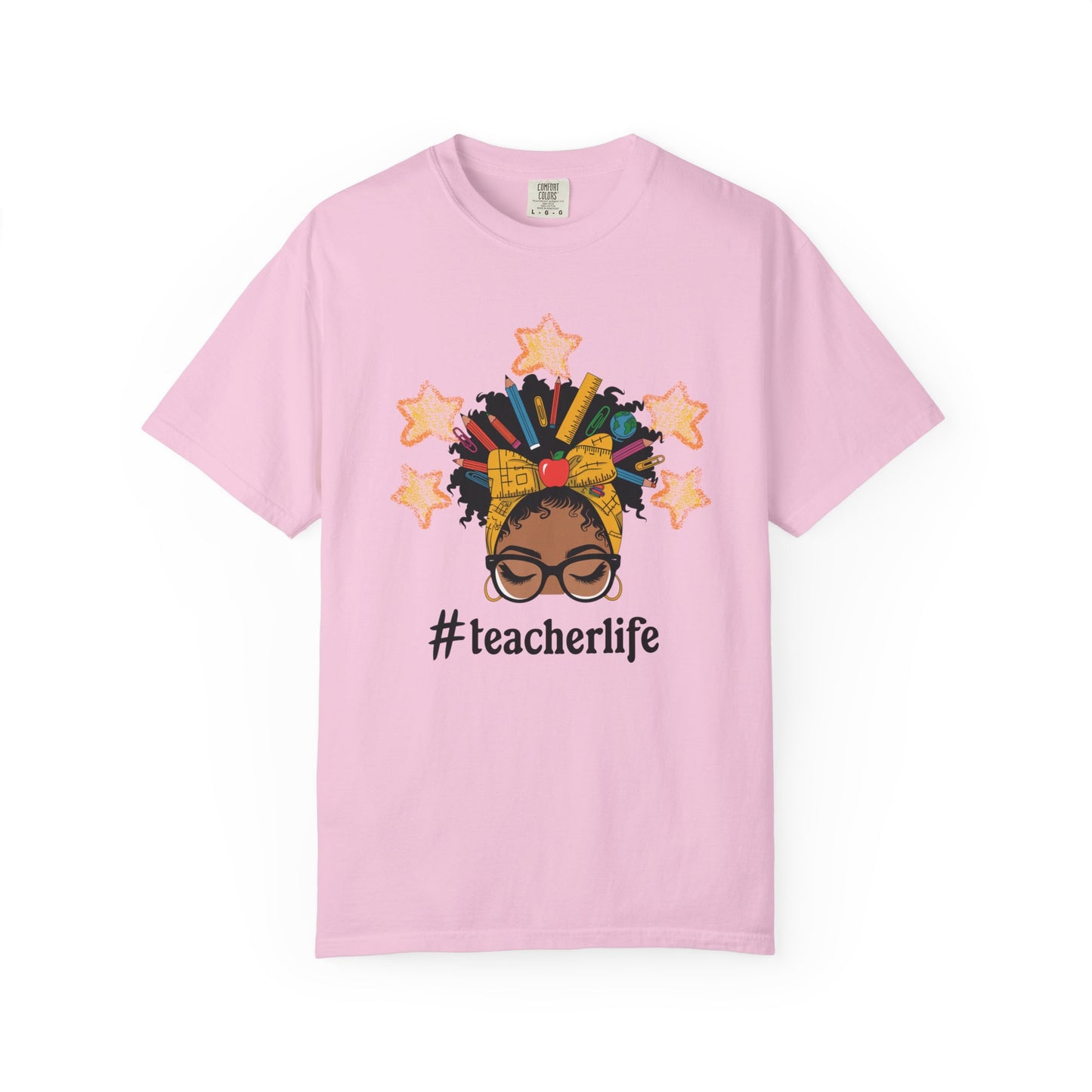 Teacher Life Unisex Garment-Dyed T-Shirt Gift for Educators