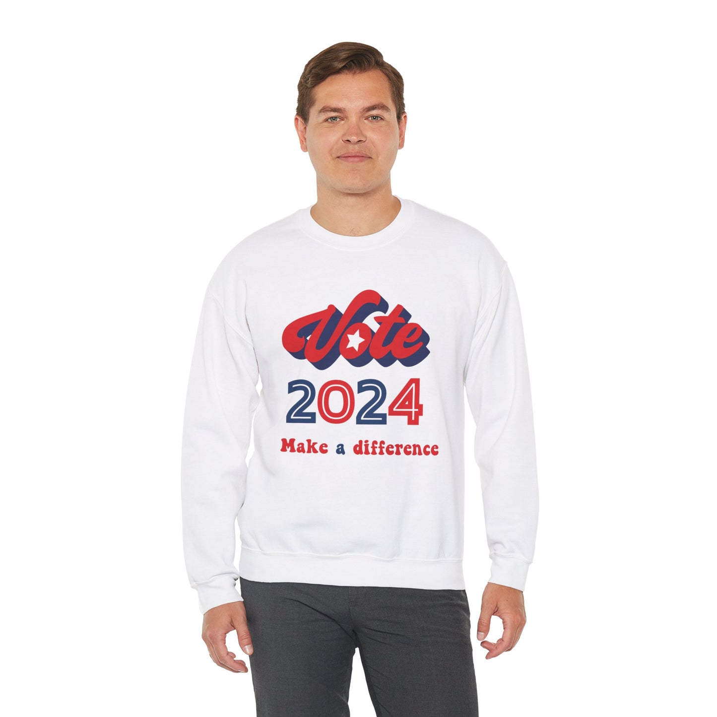 Vote 2024 Unisex Heavy Blend™ Crewneck Sweatshirt