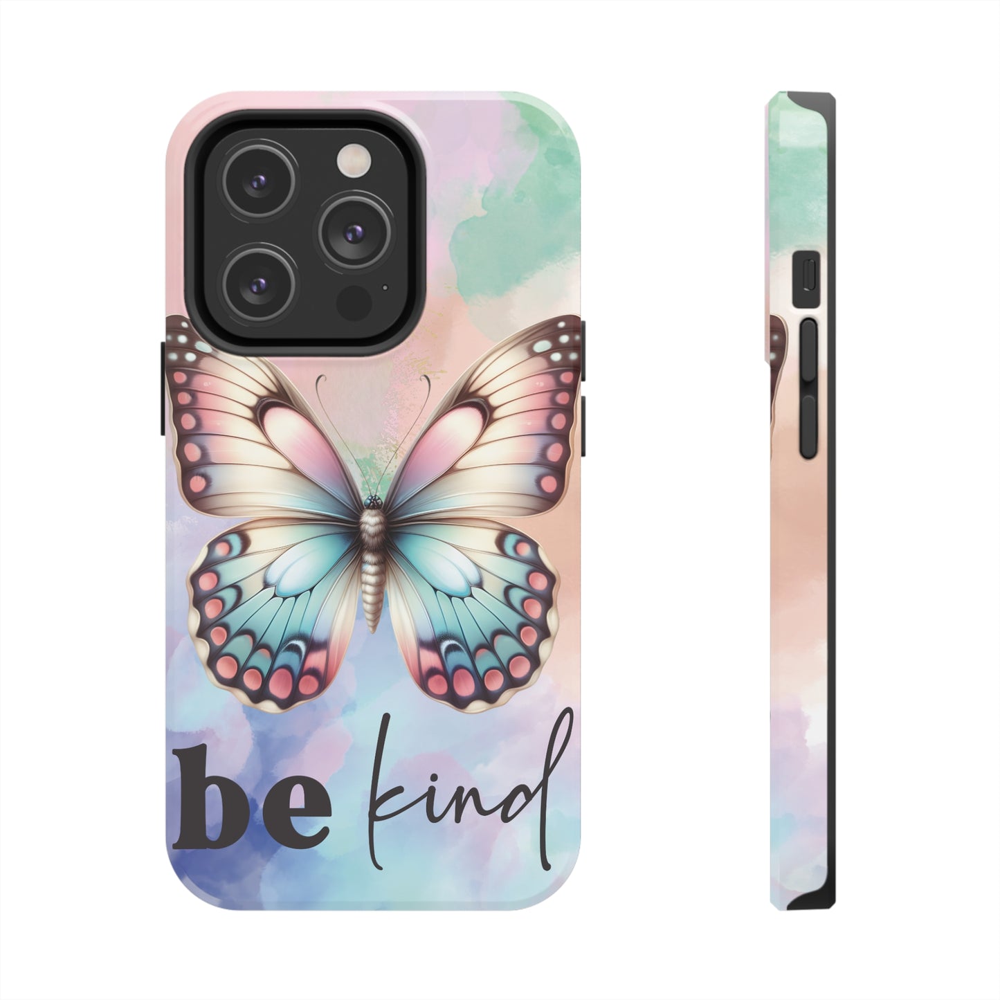 Be Kind Butterfly Tough Phone Cases