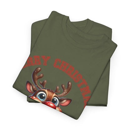 Merry Christmas Smiling Deer Shirt