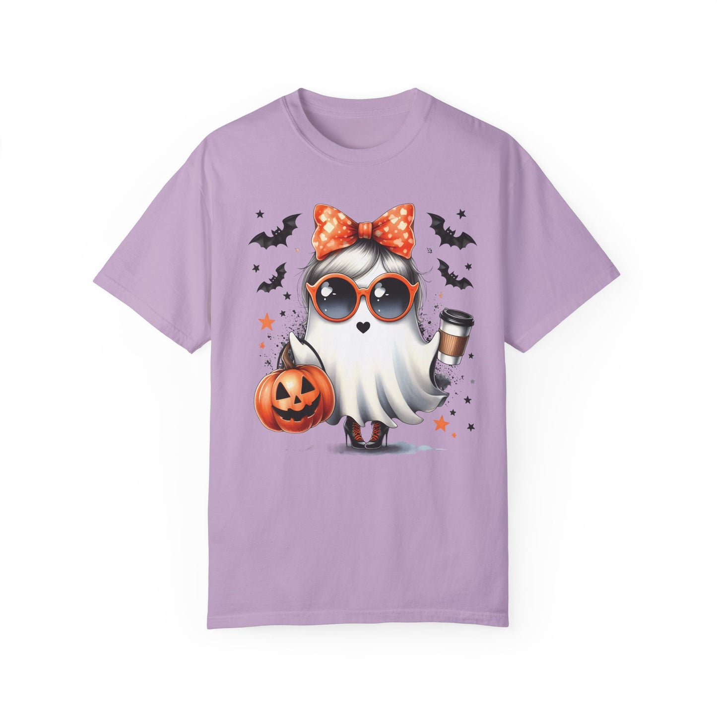 Halloween Ghost T-shirt Comfort Colors T-Shirt