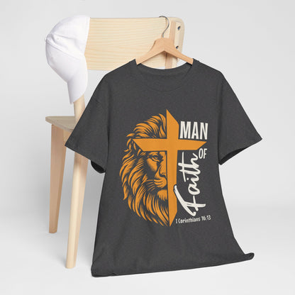 Man of Faith Unisex Heavy Cotton Tee