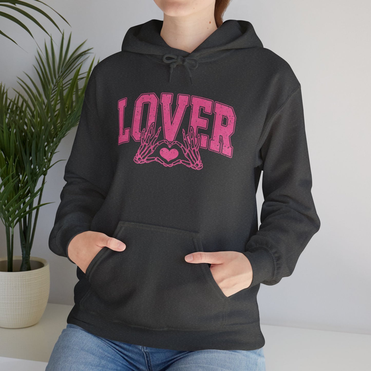 Lover Skeleton Hands Unisex Hoodie – Cozy & Stylish for Every Season