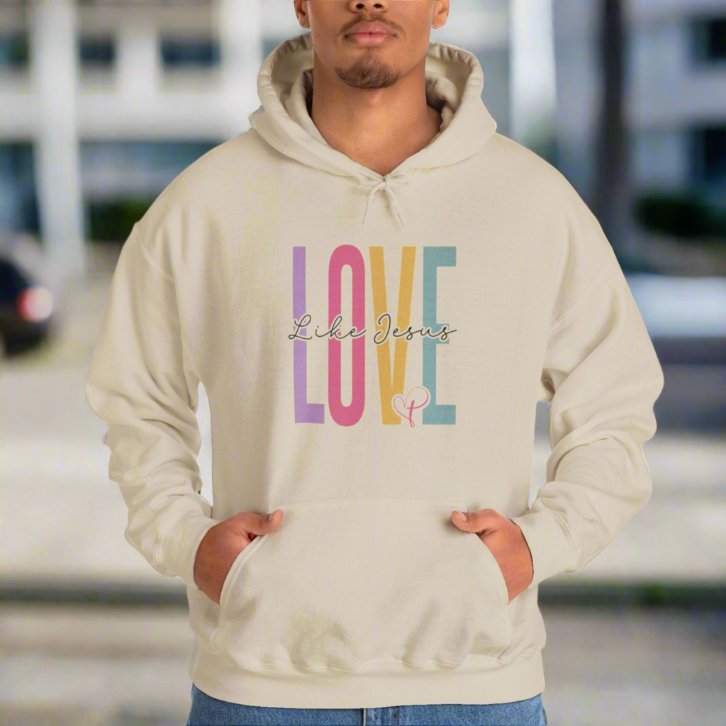 "Love Like Jesus" Hoodie | Cozy, Stylish, and Inspirational