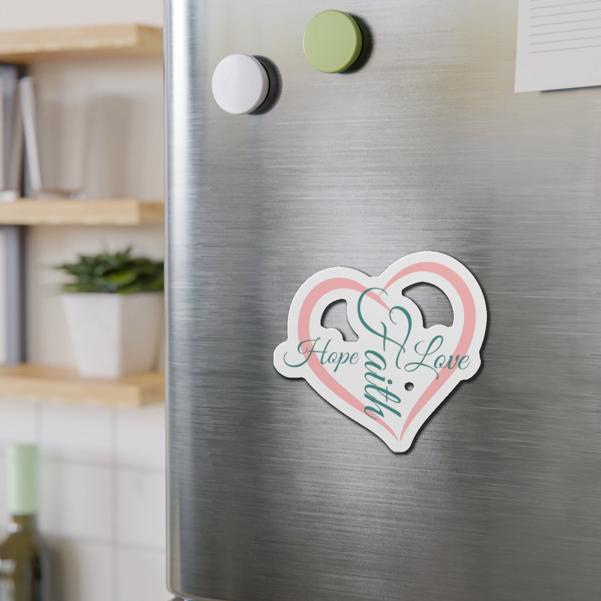 Faith Hope Love Magnet