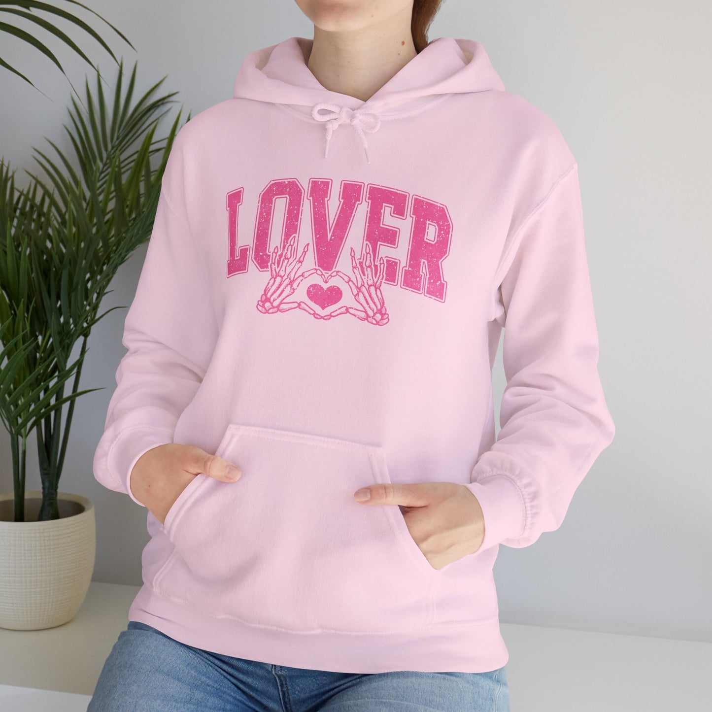 Lover Skeleton Hands Unisex Hoodie – Cozy & Stylish for Every Season