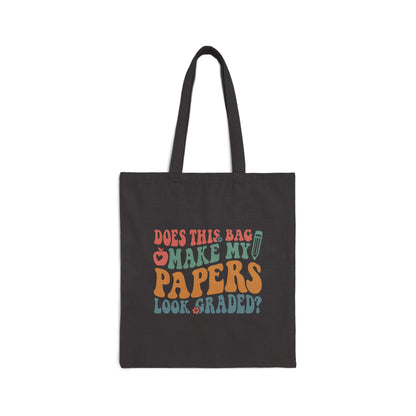 Teacher Cotton Canvas Tote Bag