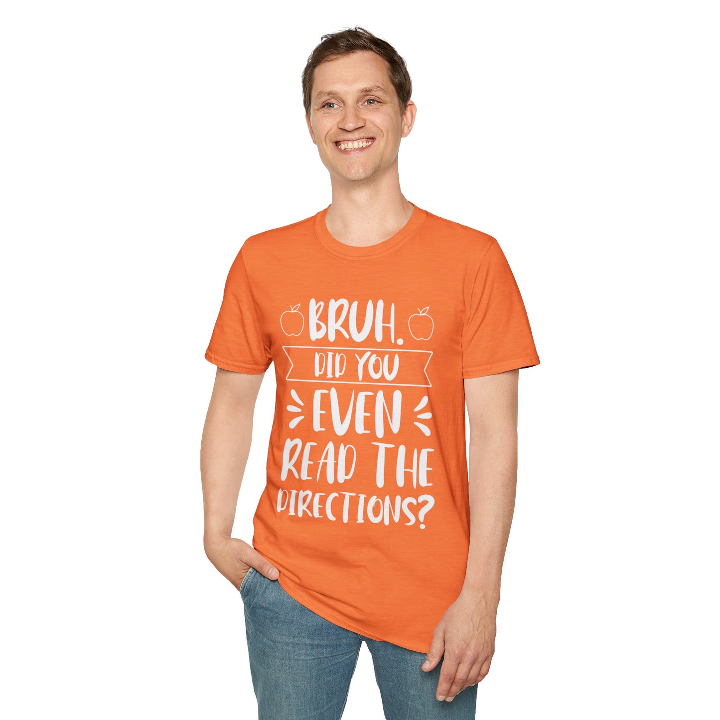 Bruh Teacher Softstyle T-Shirt