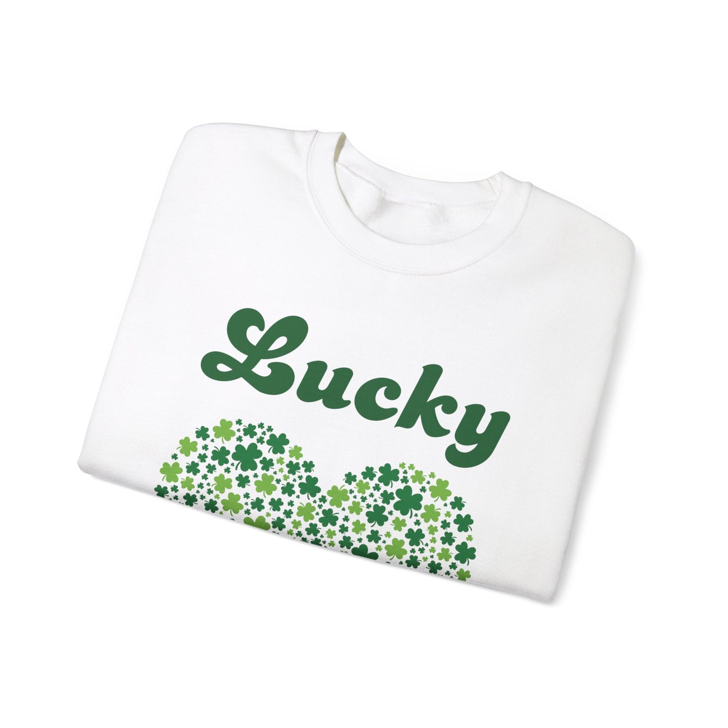 Lucky Heart Unisex Heavy Blend™ Crewneck Sweatshirt