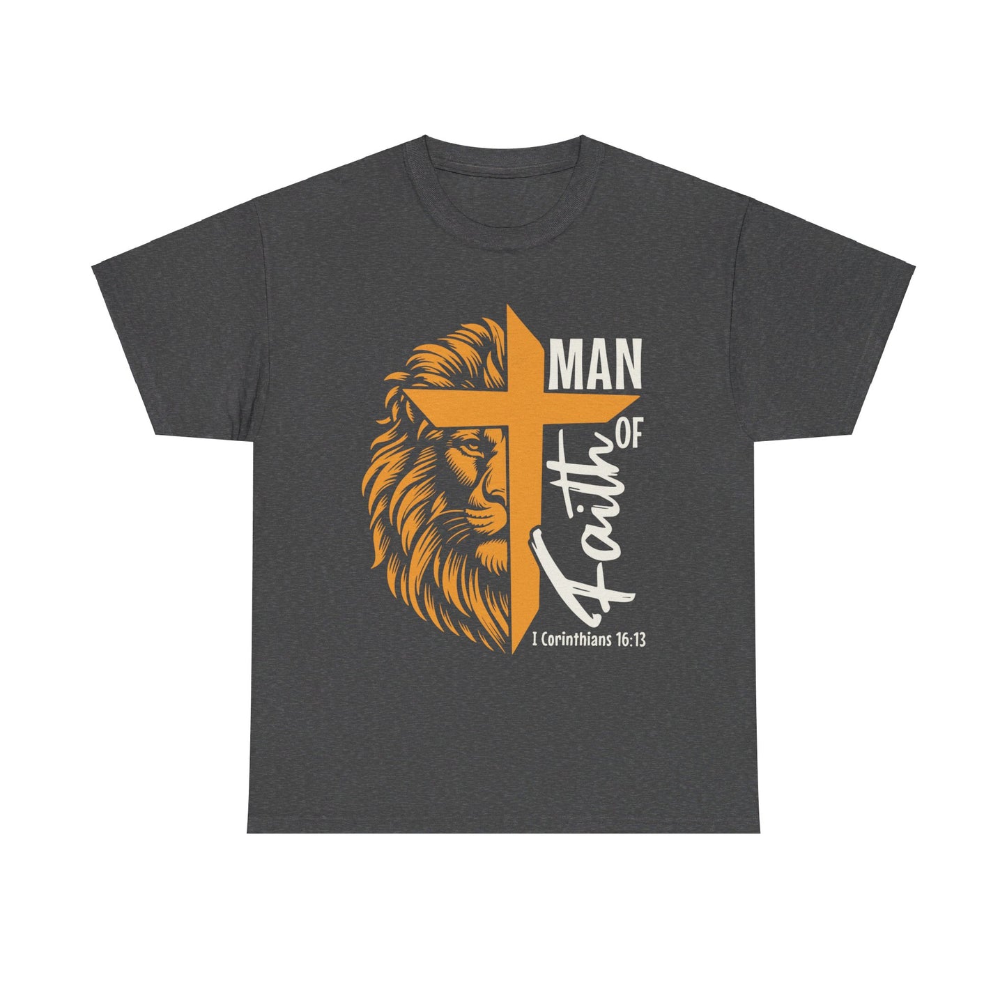 Man of Faith Unisex Heavy Cotton Tee