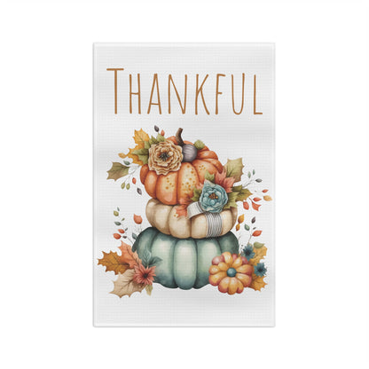 Tea Towel - Thankful Pumpkins Fall Decor