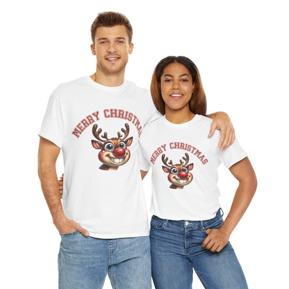 Merry Christmas Smiling Deer Shirt