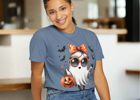 Halloween Ghost T-shirt Comfort Colors T-Shirt