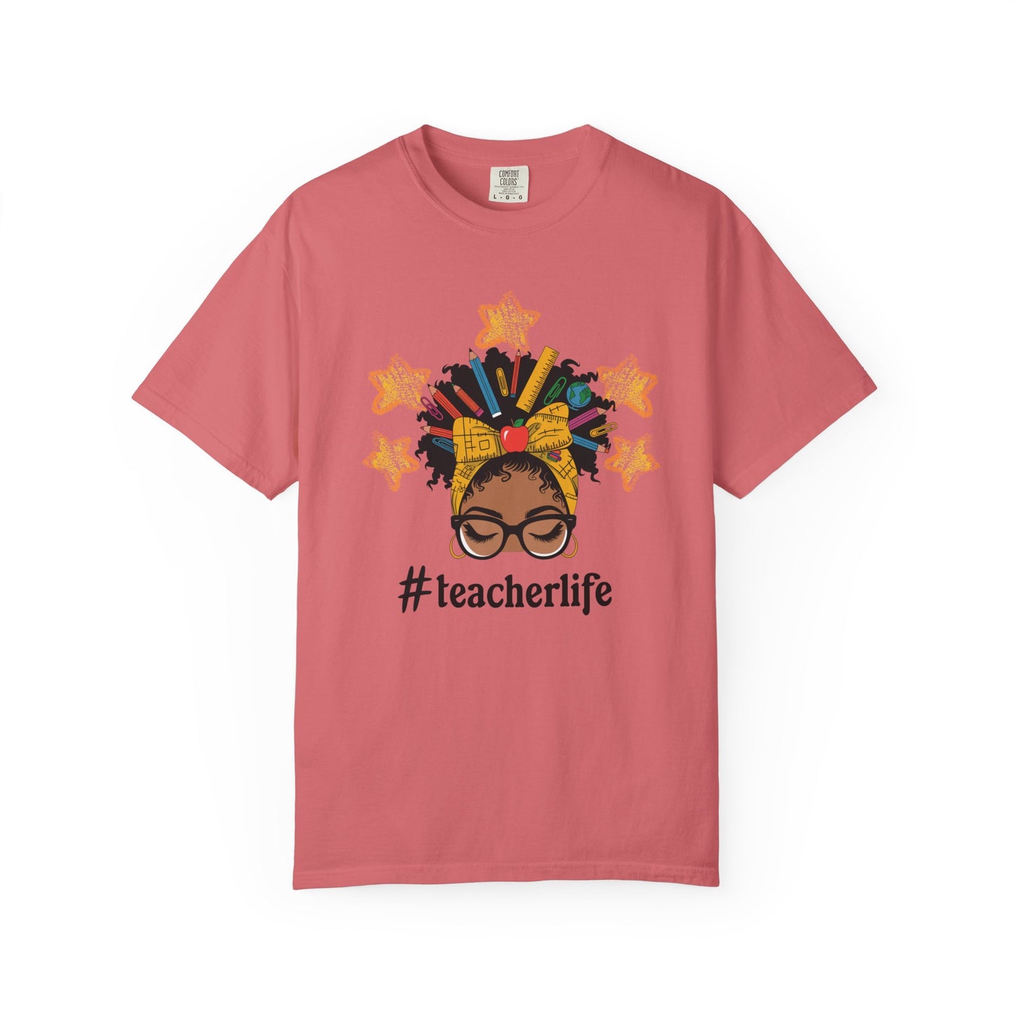 Teacher Life Unisex Garment-Dyed T-Shirt Gift for Educators