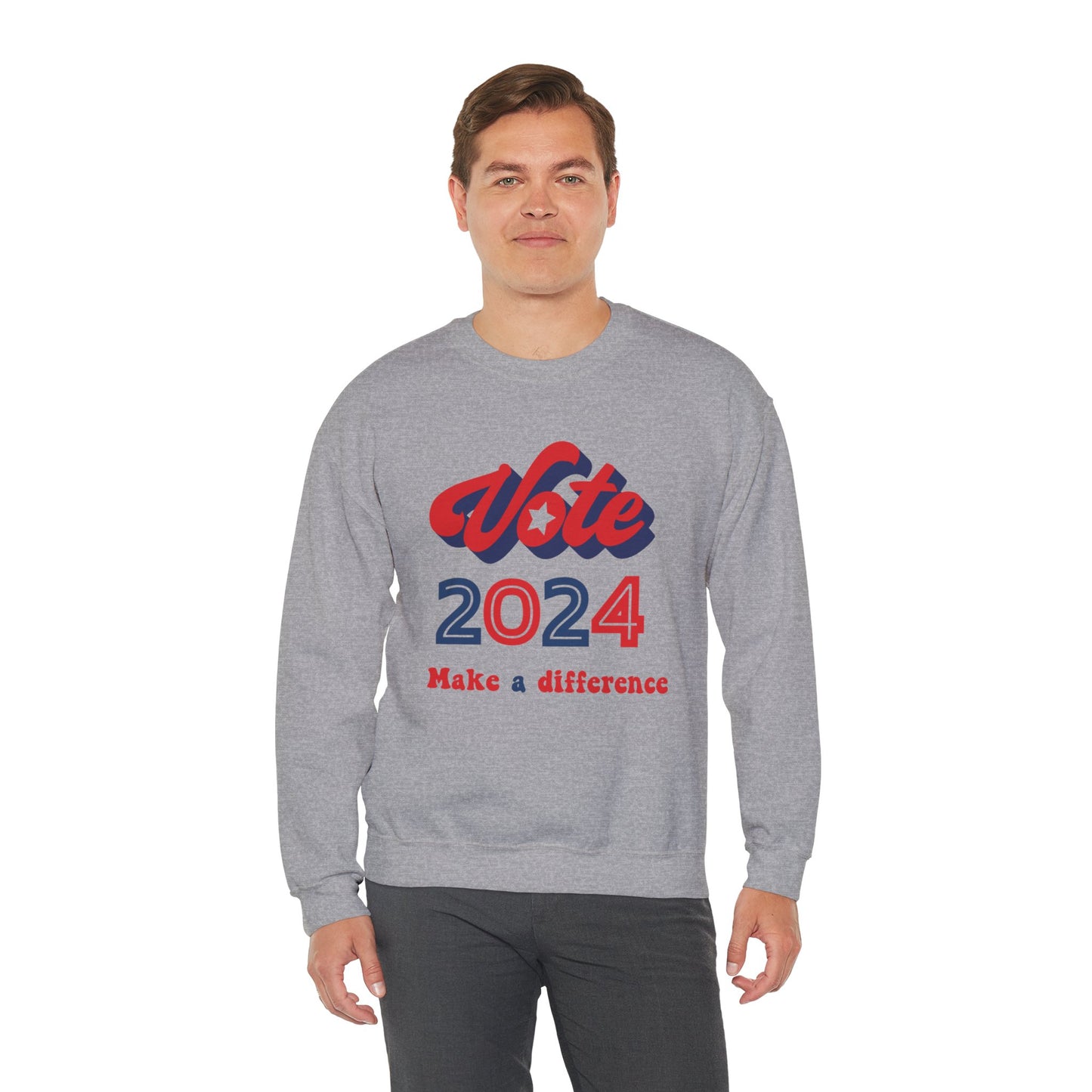 Vote 2024 Unisex Heavy Blend™ Crewneck Sweatshirt