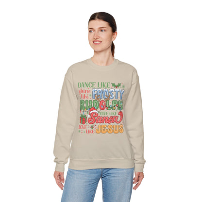 Dance Like Frosty...Unisex Heavy Blend™ Crewneck Sweatshirt