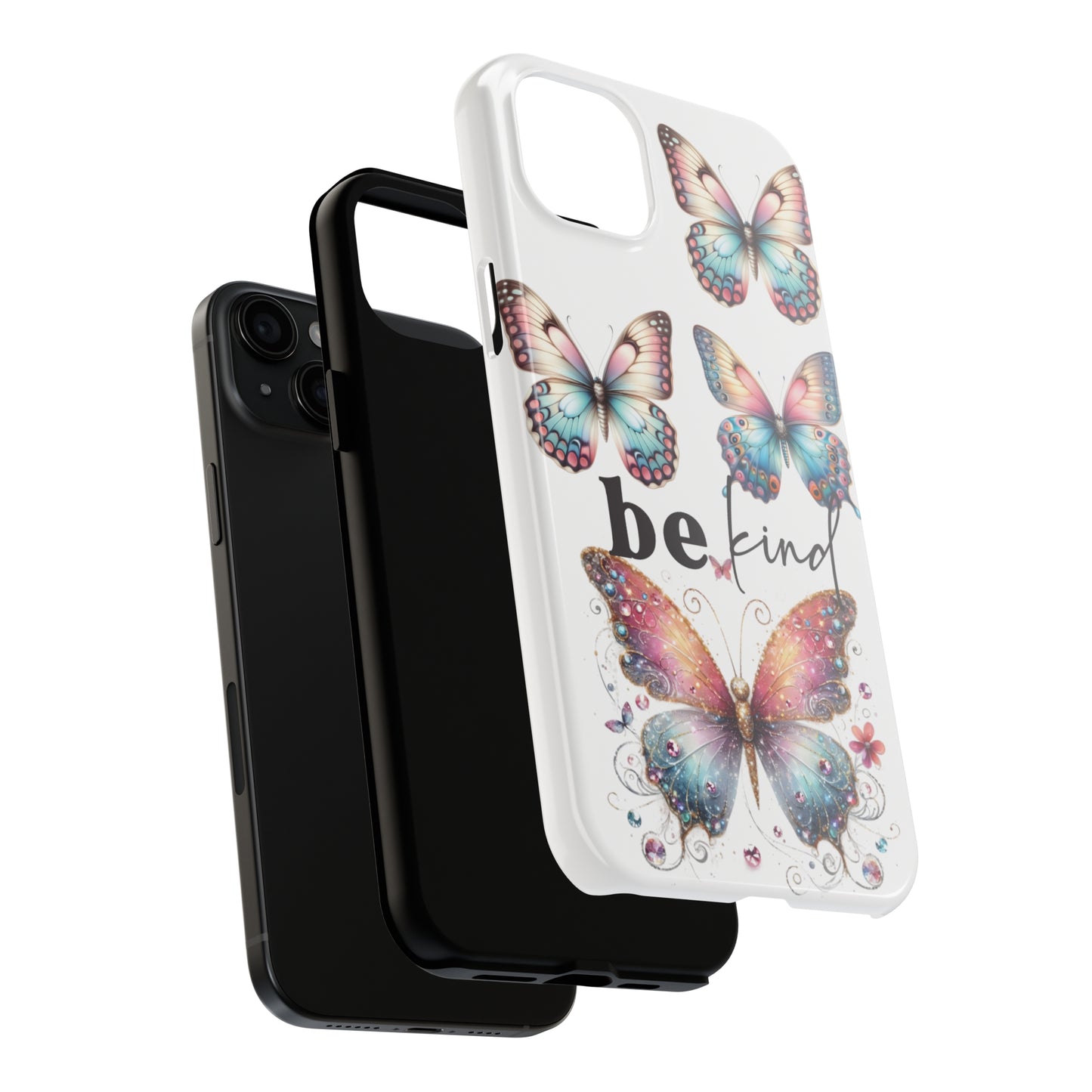 Butterfly Be Kind Tough Phone Cases