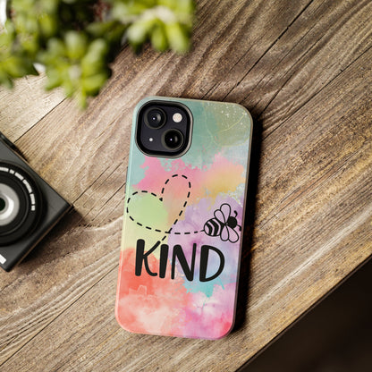 Be Kind Watercolor Tough Phone Cases