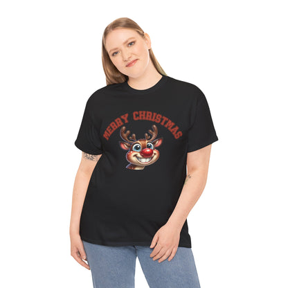 Merry Christmas Smiling Deer Shirt