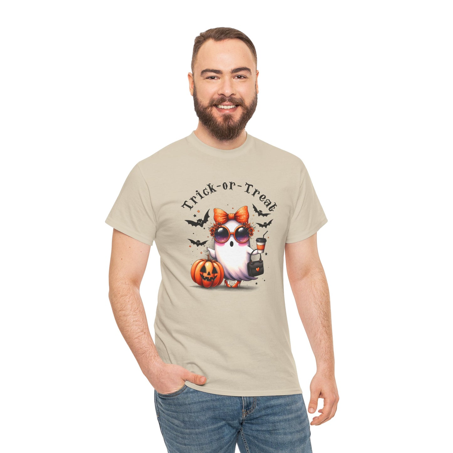 Ghost Trick-or-Treat Tee