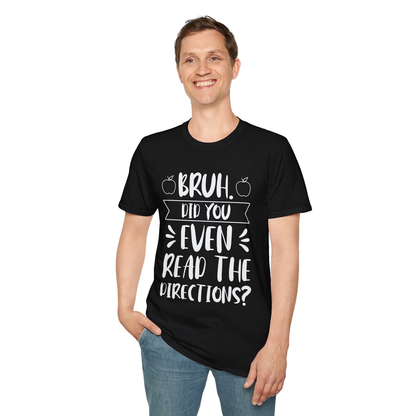 Bruh Teacher Softstyle T-Shirt