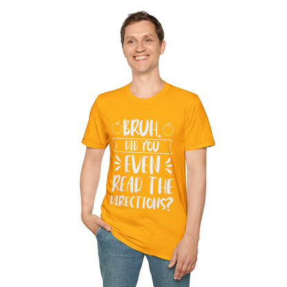 Bruh Teacher Softstyle T-Shirt