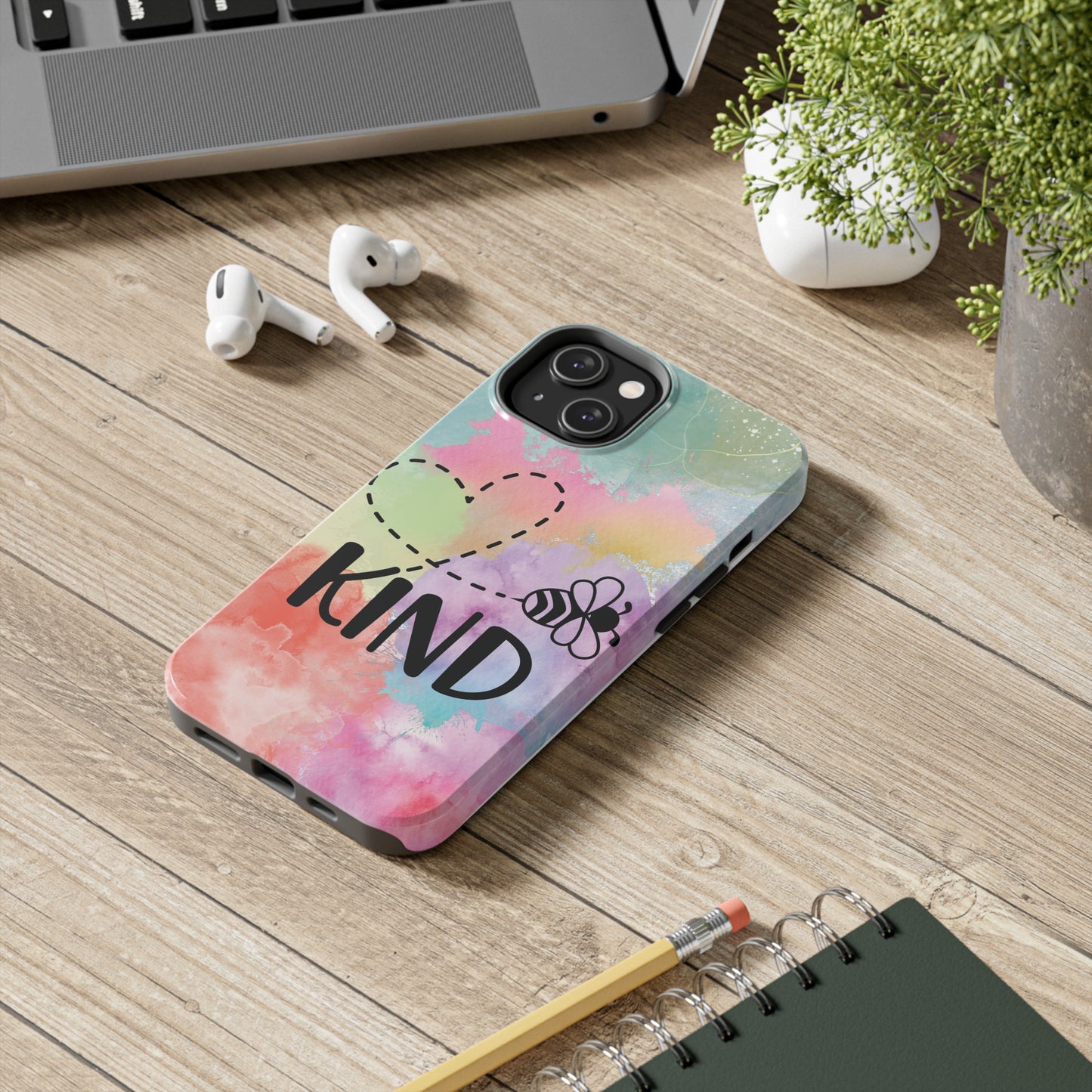 Be Kind Watercolor Tough Phone Cases