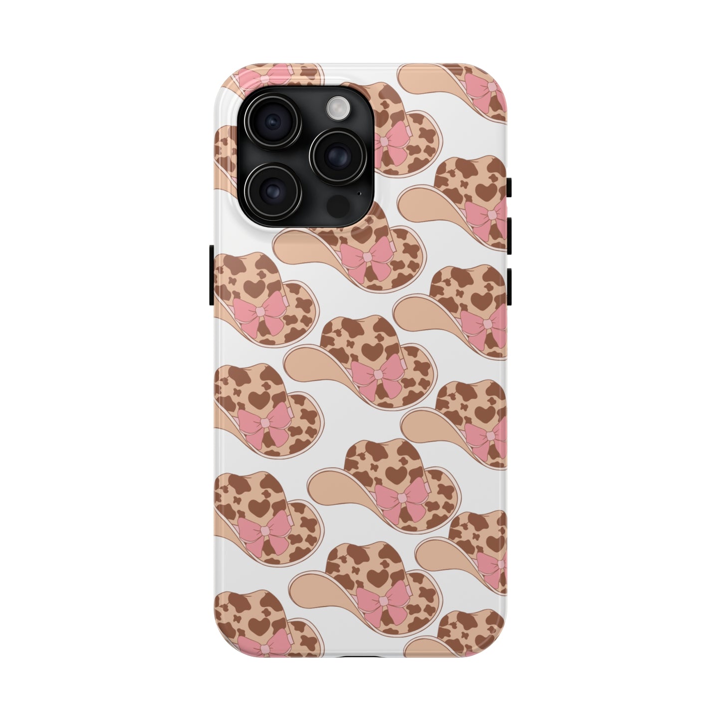 Pink Cowboy Hats Tough Phone Cases