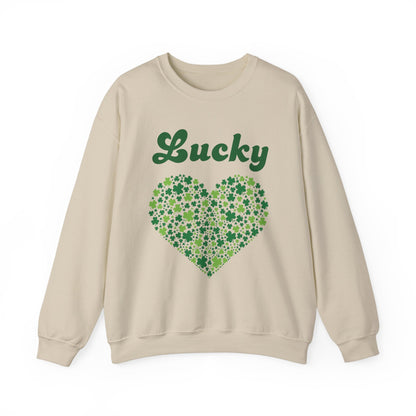 Lucky Heart Unisex Heavy Blend™ Crewneck Sweatshirt