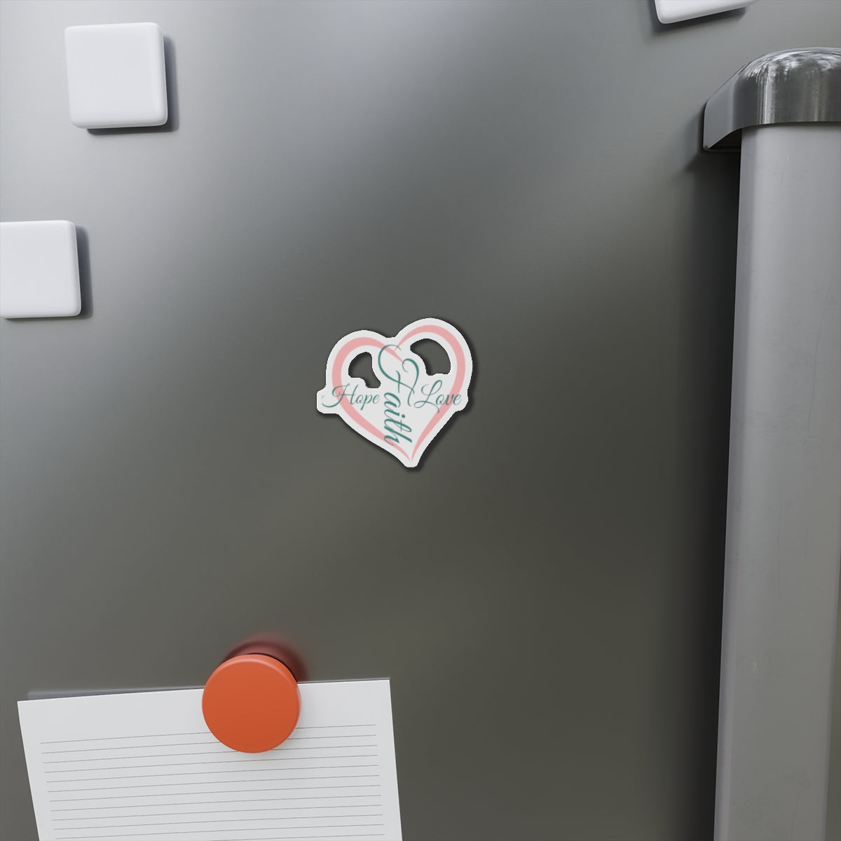 Faith Hope Love Magnet