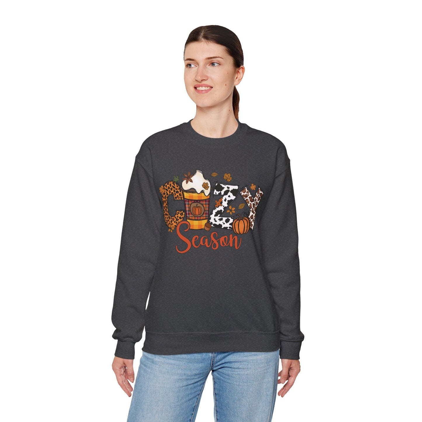 Cozy Seasons Heavy Blend Crewneck Sweatshirt