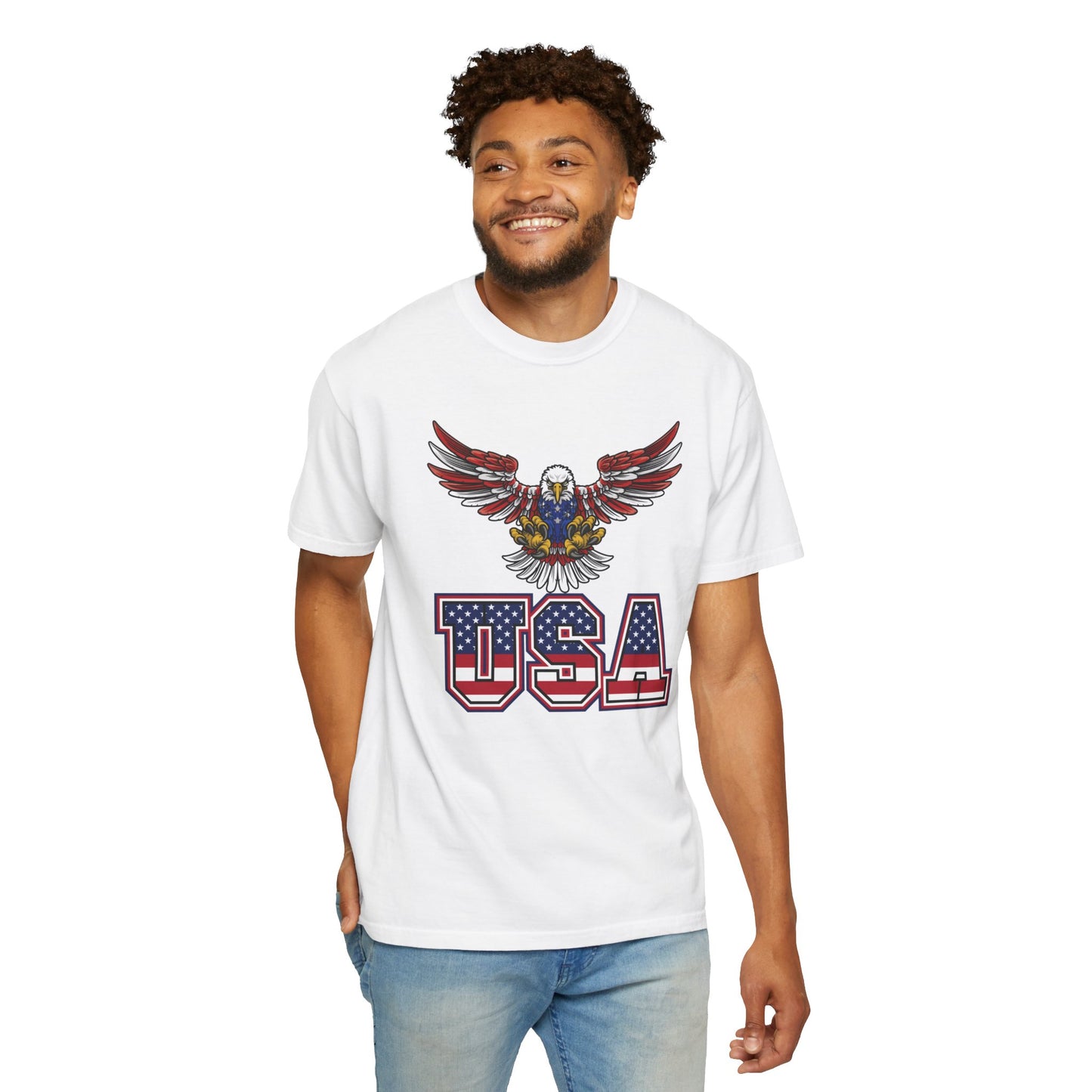 Eagle Unisex Garment-Dyed T-shirt