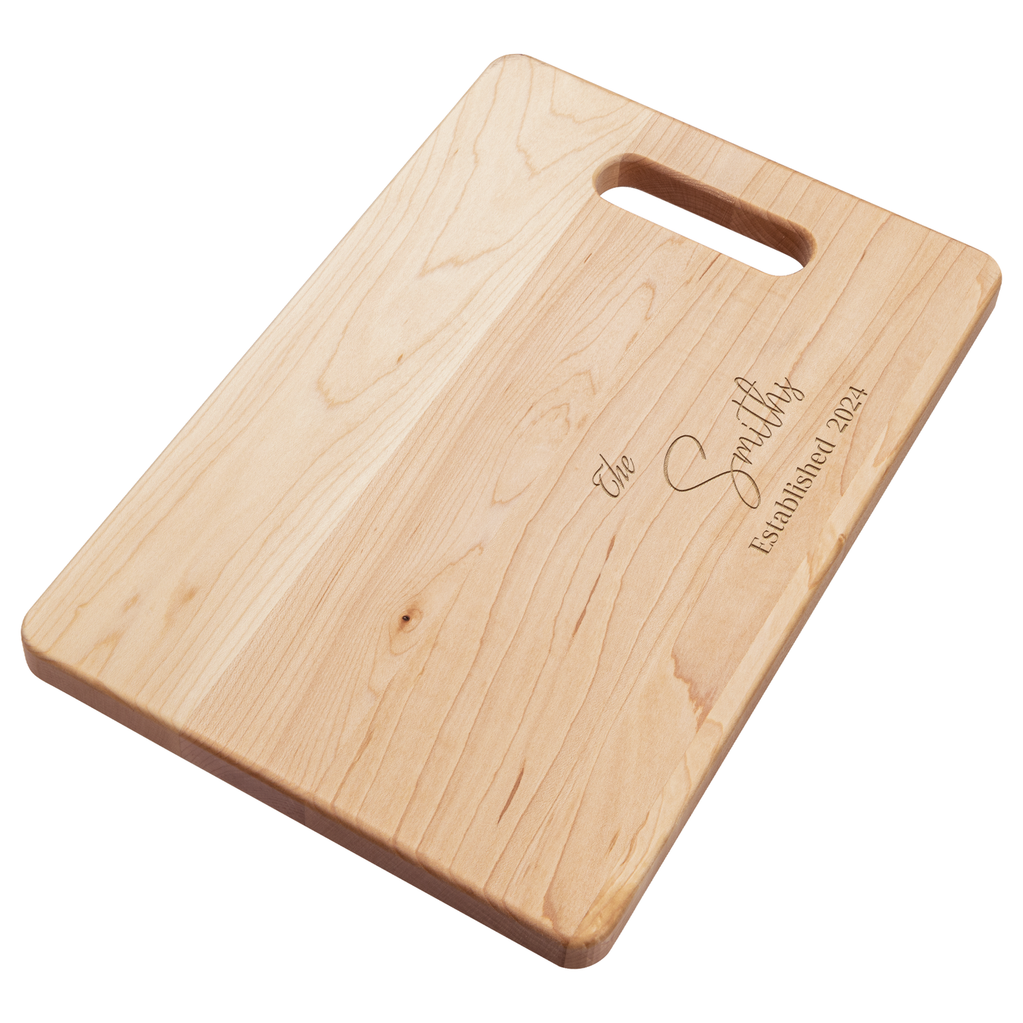 Personalized Name Maple Cutting Board