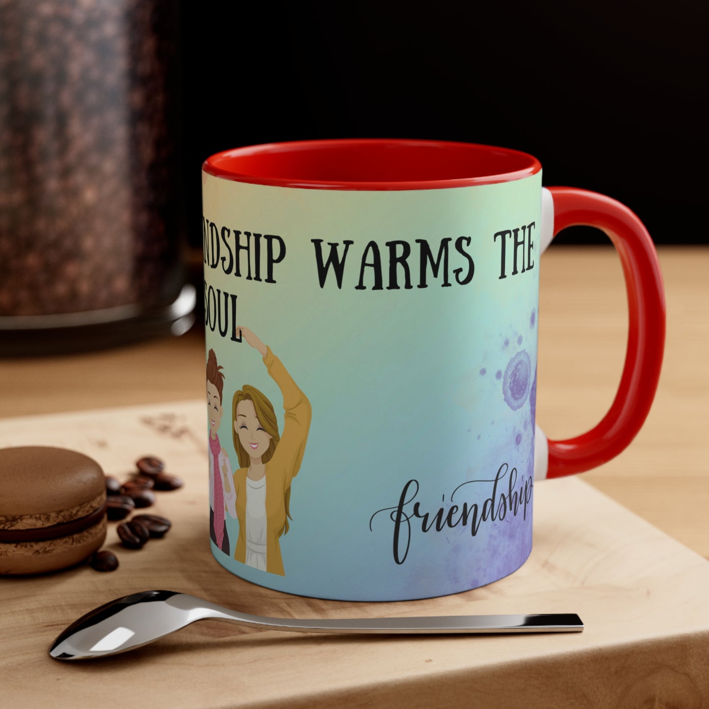 Friendship Accent Coffee Mug, 11oz