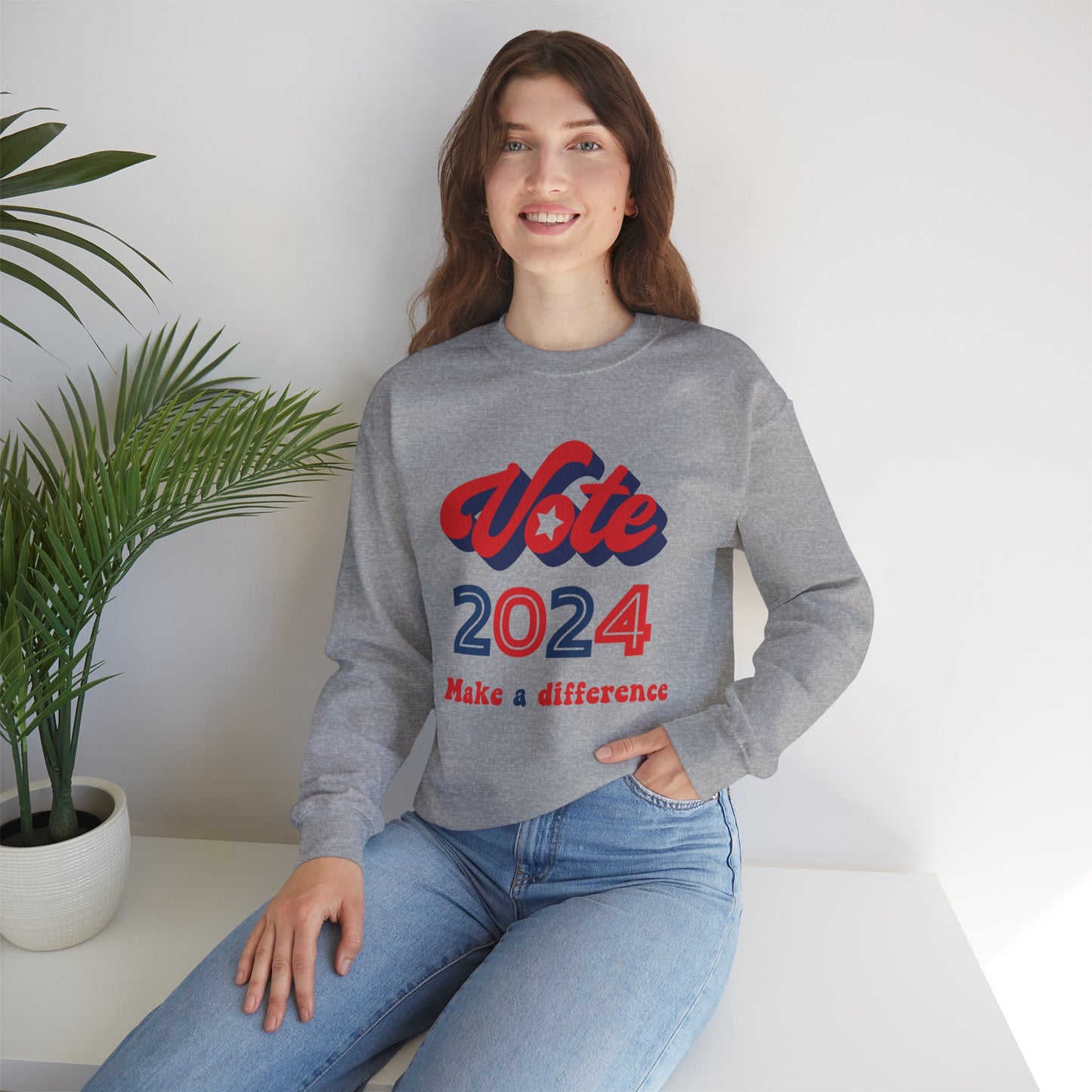 Vote 2024 Unisex Heavy Blend™ Crewneck Sweatshirt