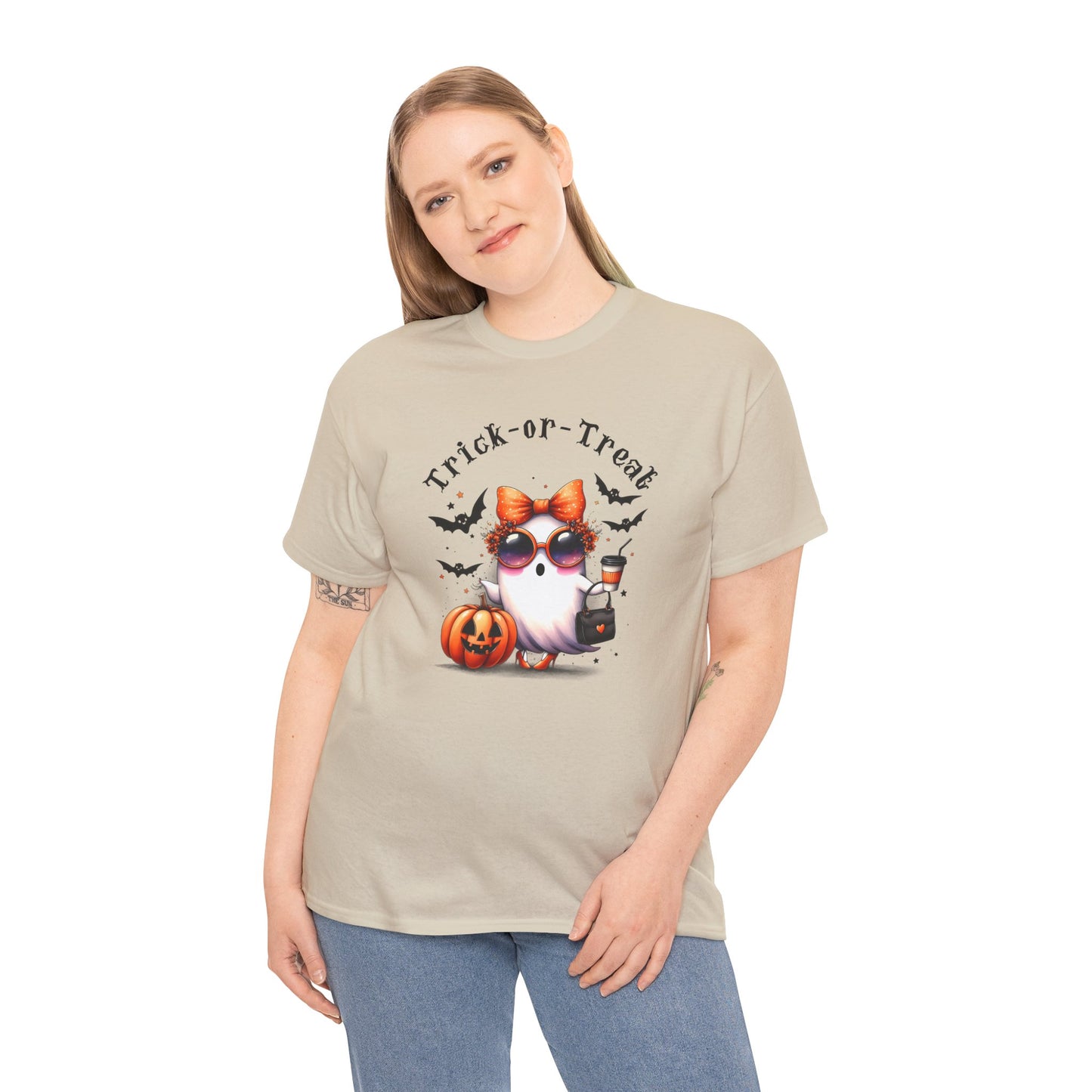 Ghost Trick-or-Treat Tee