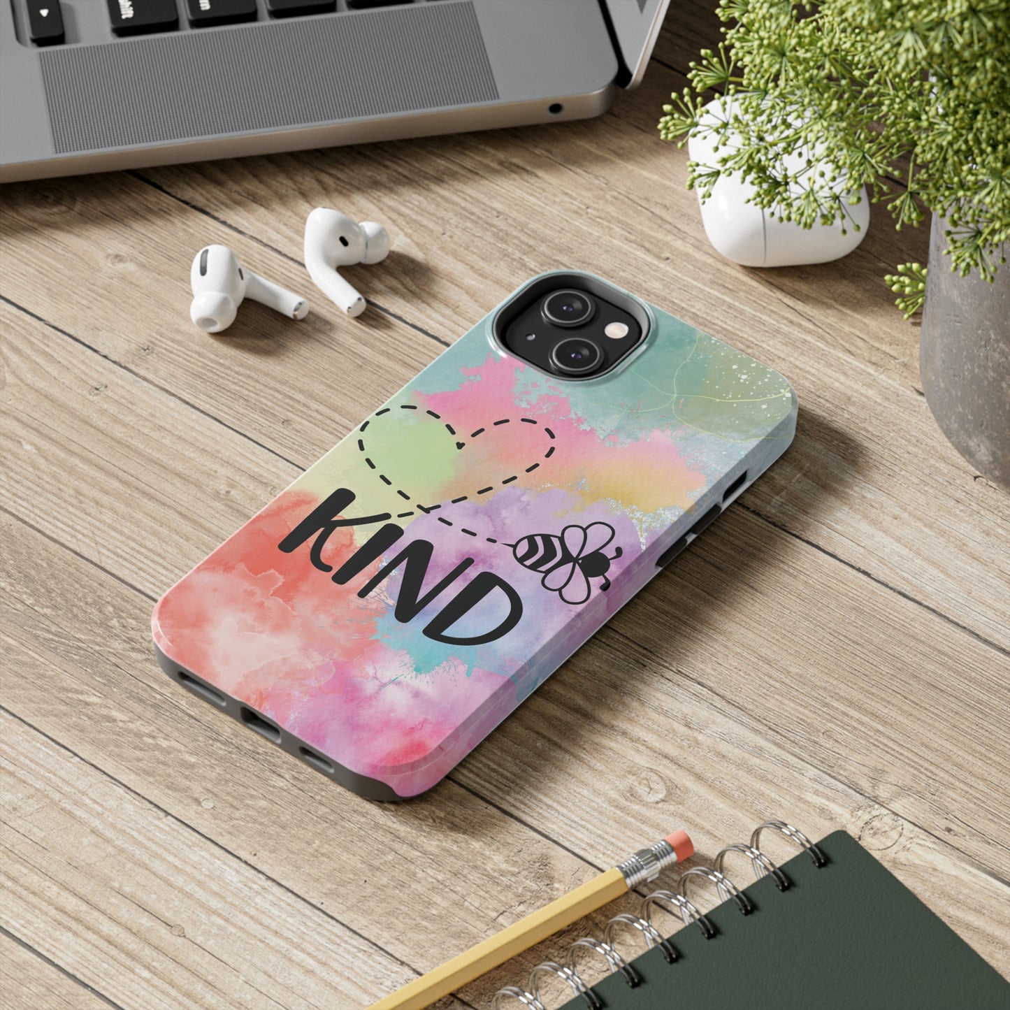 Be Kind Watercolor Tough Phone Cases