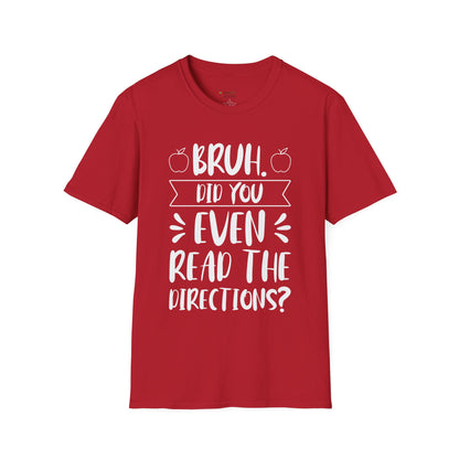 Bruh Teacher Softstyle T-Shirt