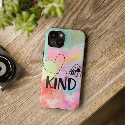 Be Kind Watercolor Tough Phone Cases