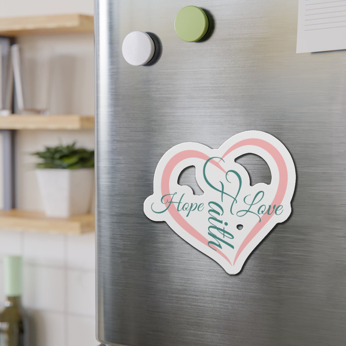 Faith Hope Love Magnet