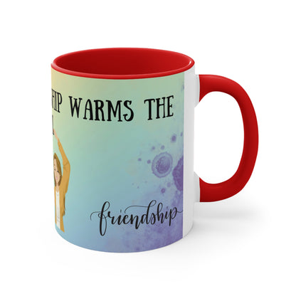 Friendship Accent Coffee Mug, 11oz