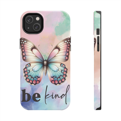 Be Kind Butterfly Tough Phone Cases