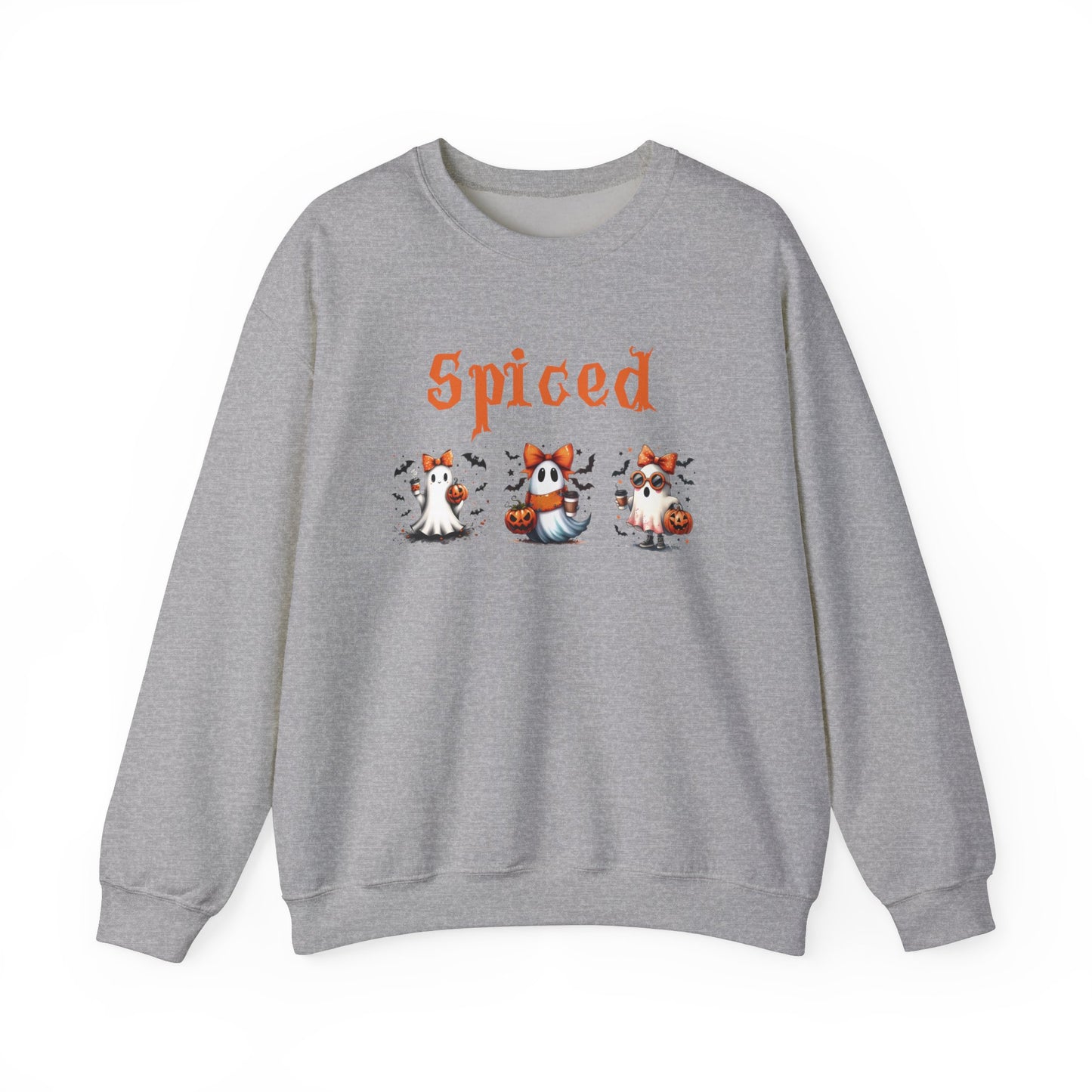 Halloween Spiced Ghost Heavy Blend™ Crewneck Sweatshirt