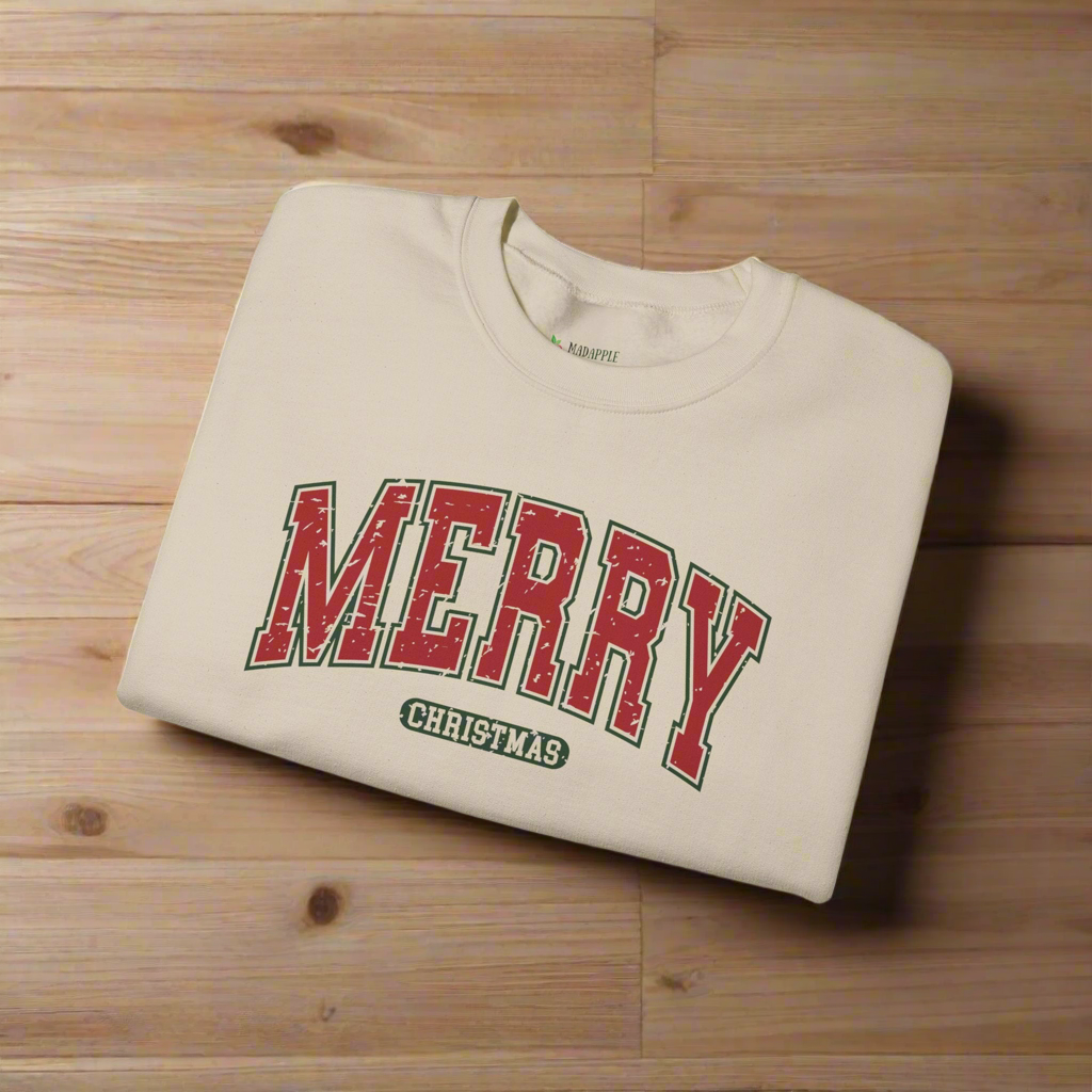 Merry Christmas Crewneck Sweatshirt