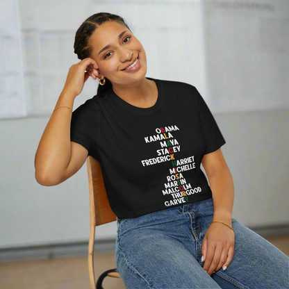Black History T-Shirt – Celebrating Iconic African American Leaders Unisex Softstyle T-Shirt